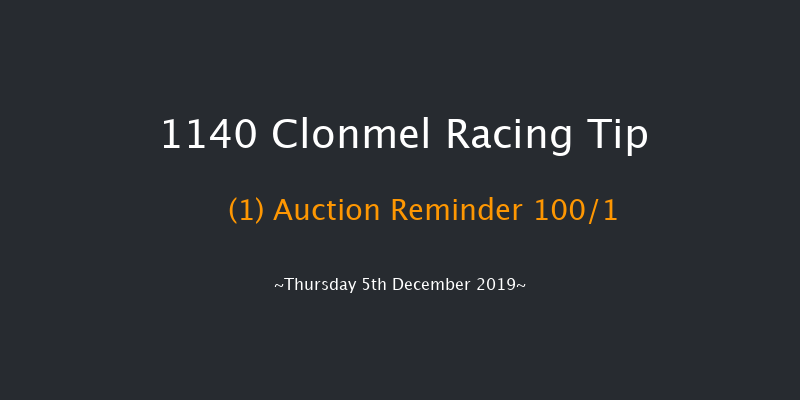Clonmel 11:40 Maiden Hurdle 16f Thu 14th Nov 2019