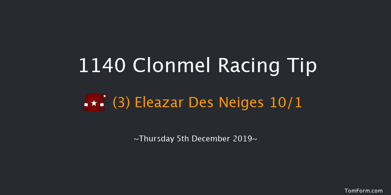 Clonmel 11:40 Maiden Hurdle 16f Thu 14th Nov 2019