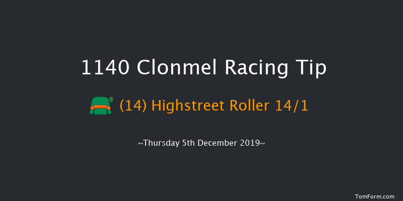 Clonmel 11:40 Maiden Hurdle 16f Thu 14th Nov 2019