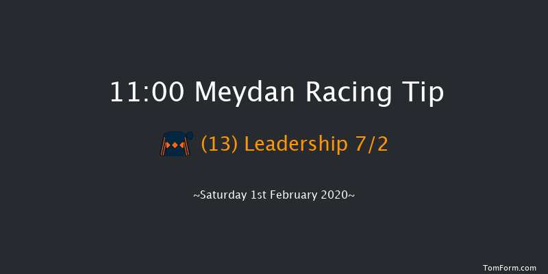 Meydan 11:00 7f 16 run Emirates NBD Personal Banking Maiden Stakes - Dirt Thu 30th Jan 2020