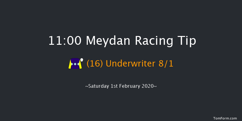 Meydan 11:00 7f 16 run Emirates NBD Personal Banking Maiden Stakes - Dirt Thu 30th Jan 2020