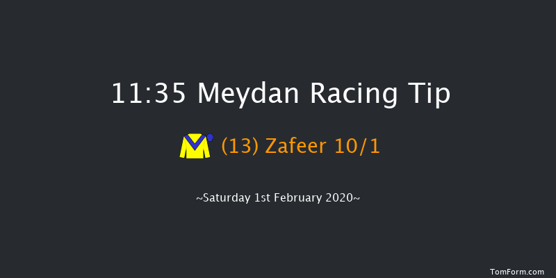 Meydan 11:35 1m 16 run Emirates NBD Business Banking Maiden Stakes - Turf Thu 30th Jan 2020