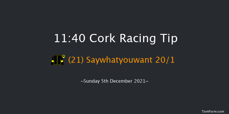 Cork 11:40 Maiden Hurdle 16f Sun 14th Nov 2021