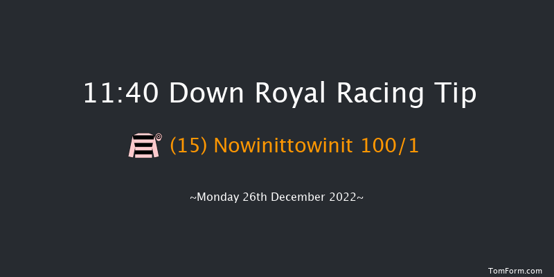 Down Royal 11:40 Maiden Hurdle 20f Sat 5th Nov 2022
