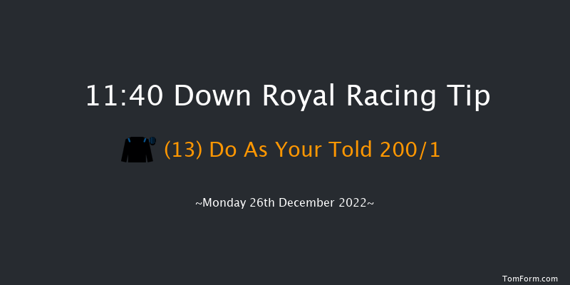 Down Royal 11:40 Maiden Hurdle 20f Sat 5th Nov 2022
