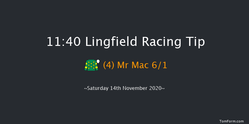 Bombardier 'March To Your Own Drum' Handicap (Div 1) Lingfield 11:40 Handicap (Class 6) 8f Tue 10th Nov 2020
