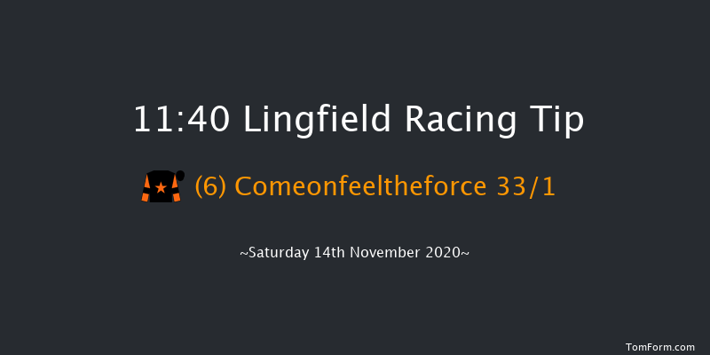 Bombardier 'March To Your Own Drum' Handicap (Div 1) Lingfield 11:40 Handicap (Class 6) 8f Tue 10th Nov 2020