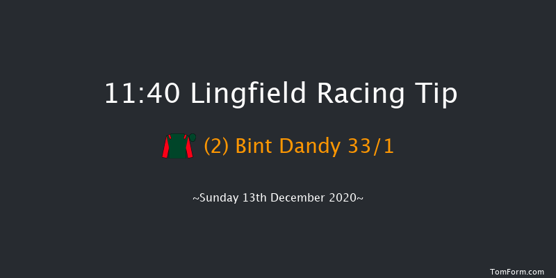 Bombardier British-Hopped Amber Beer Handicap Lingfield 11:40 Handicap (Class 6) 8f Wed 9th Dec 2020