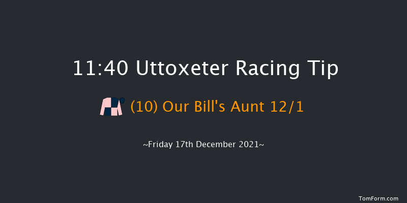 Uttoxeter 11:40 Novices Hurdle (Class 4) 22f Tue 7th Dec 2021