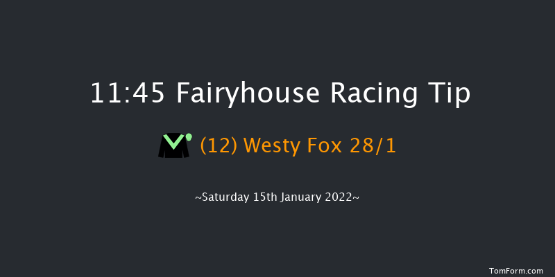 Fairyhouse 11:45 Maiden Chase 16f Sun 9th Jan 2022