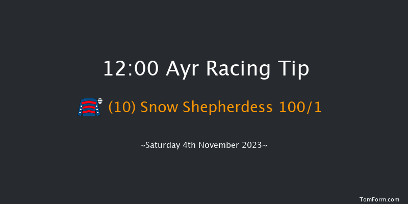 Ayr 12:00 Maiden Hurdle (Class 4) 16f Thu 12th Oct 2023