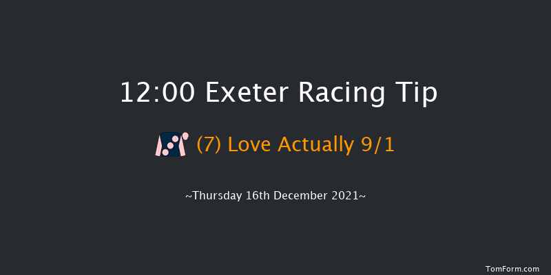 Exeter 12:00 Maiden Hurdle (Class 4) 18f Fri 3rd Dec 2021
