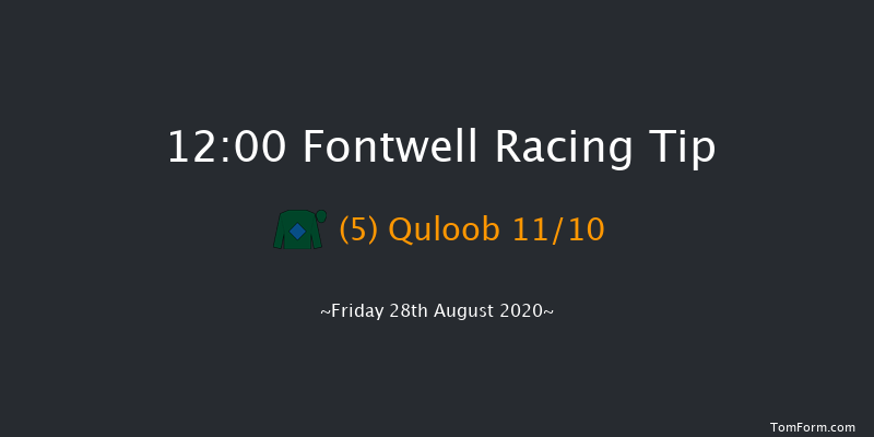 Final Furlong Podcast Novices' Hurdle (GBB Race) Fontwell 12:00 Maiden Hurdle (Class 4) 19f Tue 18th Aug 2020