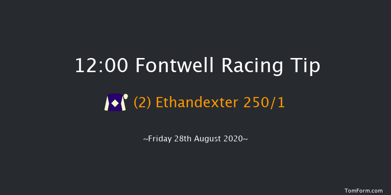 Final Furlong Podcast Novices' Hurdle (GBB Race) Fontwell 12:00 Maiden Hurdle (Class 4) 19f Tue 18th Aug 2020