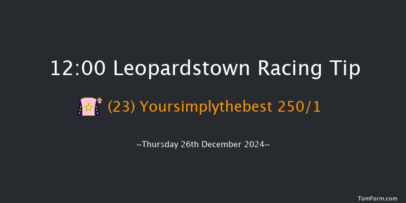 Leopardstown  12:00 Maiden Hurdle 16f Sun 20th Oct 2024