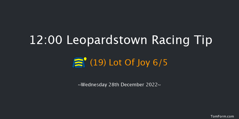 Leopardstown 12:00 Maiden Hurdle 20f Tue 27th Dec 2022