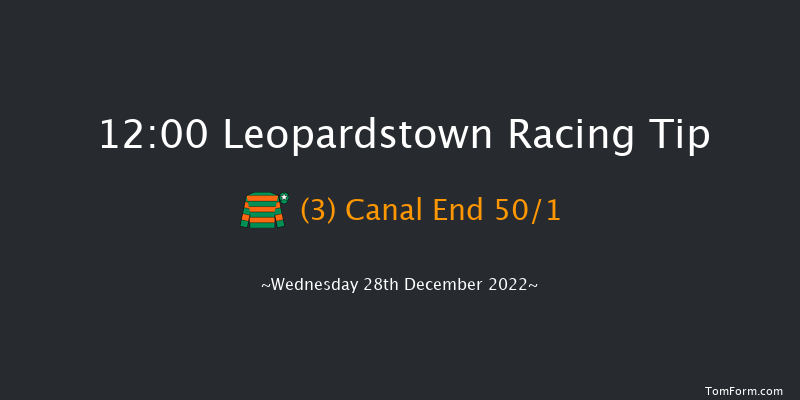 Leopardstown 12:00 Maiden Hurdle 20f Tue 27th Dec 2022