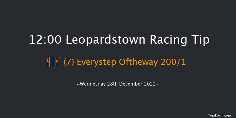 Leopardstown 12:00 Maiden Hurdle 20f Tue 27th Dec 2022