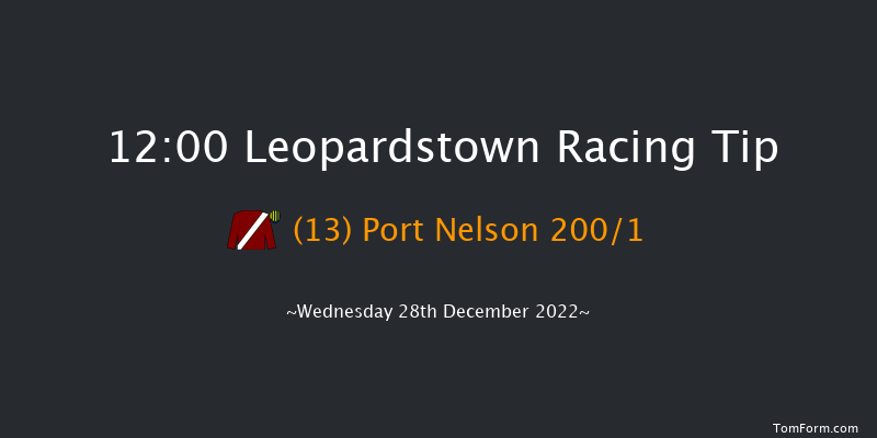 Leopardstown 12:00 Maiden Hurdle 20f Tue 27th Dec 2022