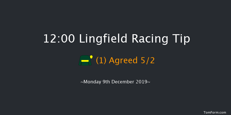 Lingfield 12:00 Maiden (Class 5) 8f Wed 4th Dec 2019
