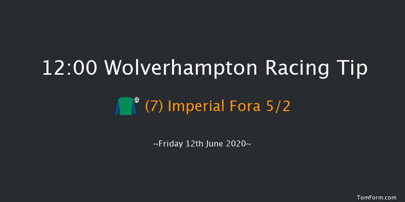 British Stallion Studs EBF Maiden Stakes Wolverhampton 12:00 Maiden (Class 5) 6f Wed 10th Jun 2020