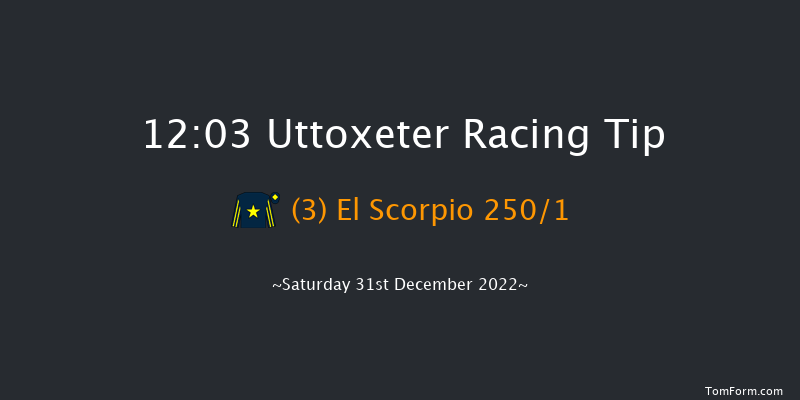 Uttoxeter 12:03 Maiden Hurdle (Class 4) 23f Tue 6th Dec 2022