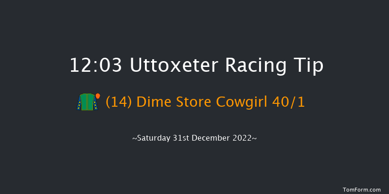 Uttoxeter 12:03 Maiden Hurdle (Class 4) 23f Tue 6th Dec 2022