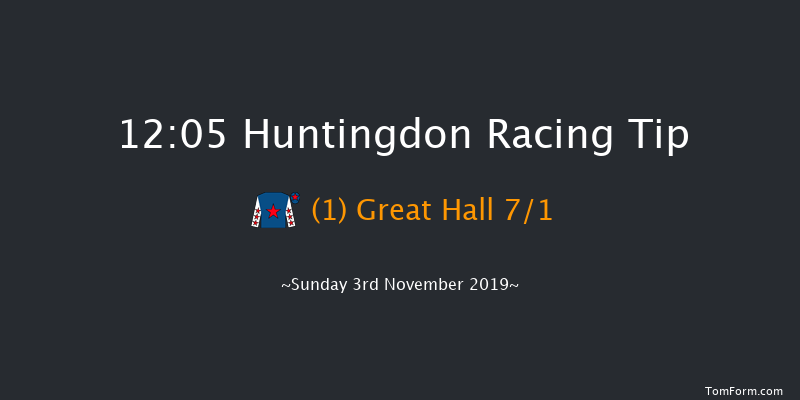 Huntingdon 12:05 Claiming Hurdle (Class 5) 16f Tue 15th Oct 2019