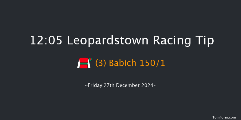 Leopardstown  12:05 Maiden Hurdle 16f Thu 26th Dec 2024