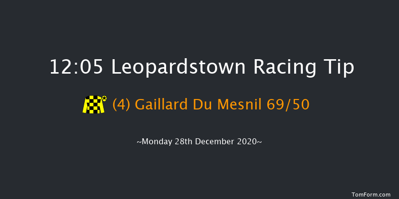 tote.ie Maiden Hurdle Leopardstown 12:05 Maiden Hurdle 20f Sun 27th Dec 2020