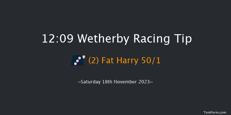 Wetherby 12:09 Maiden Hurdle (Class 3) 20f Sat 4th Nov 2023