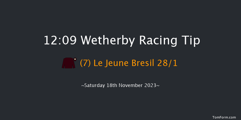 Wetherby 12:09 Maiden Hurdle (Class 3) 20f Sat 4th Nov 2023