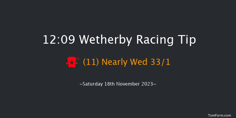 Wetherby 12:09 Maiden Hurdle (Class 3) 20f Sat 4th Nov 2023