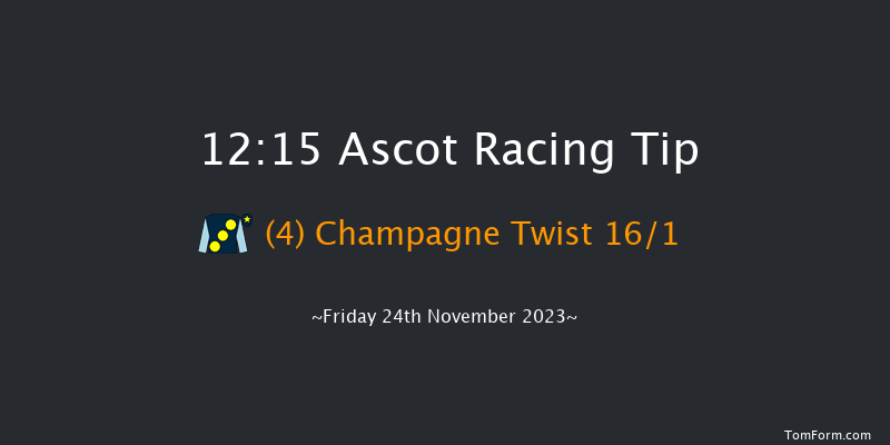 Ascot 12:15 Maiden Hurdle (Class 3) 19f Sat 4th Nov 2023