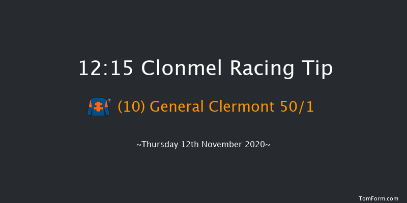 Connolly's RED MILLS Irish EBF Auction Maiden Hurdle Clonmel 12:15 Maiden Hurdle 16f Thu 29th Oct 2020