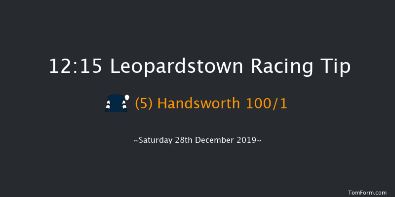 Leopardstown 12:15 Maiden Hurdle 20f Fri 27th Dec 2019