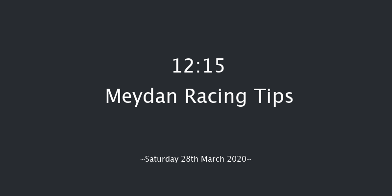 Godolphin Mile (Group 2) - Dirt Meydan 12:15 1m Abandoned Godolphin Mile (Group 2) - Dirt Thu 12th Mar 2020
