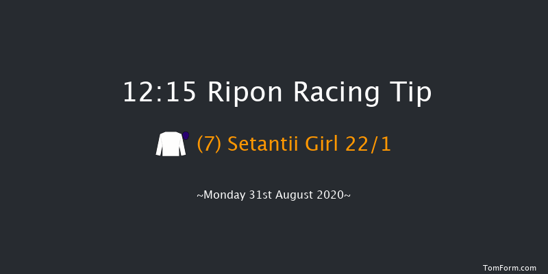Visit ripon-races.co.uk Novice Auction Stakes Ripon 12:15 Stakes (Class 5) 6f Sun 16th Aug 2020