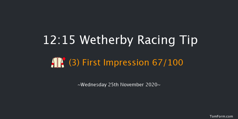 wetherbyracing.co.uk Juvenile Maiden Hurdle Wetherby 12:15 Maiden Hurdle (Class 4) 16f Sat 14th Nov 2020