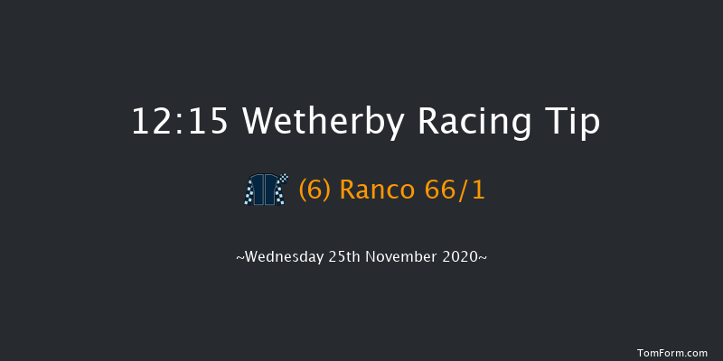 wetherbyracing.co.uk Juvenile Maiden Hurdle Wetherby 12:15 Maiden Hurdle (Class 4) 16f Sat 14th Nov 2020