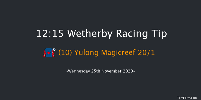 wetherbyracing.co.uk Juvenile Maiden Hurdle Wetherby 12:15 Maiden Hurdle (Class 4) 16f Sat 14th Nov 2020