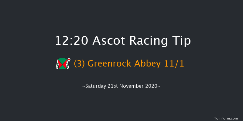 Coral 'Fail To Finish' Free Bet Novices' Hurdle (GBB Race) Ascot 12:20 Maiden Hurdle (Class 2) 22f Fri 20th Nov 2020