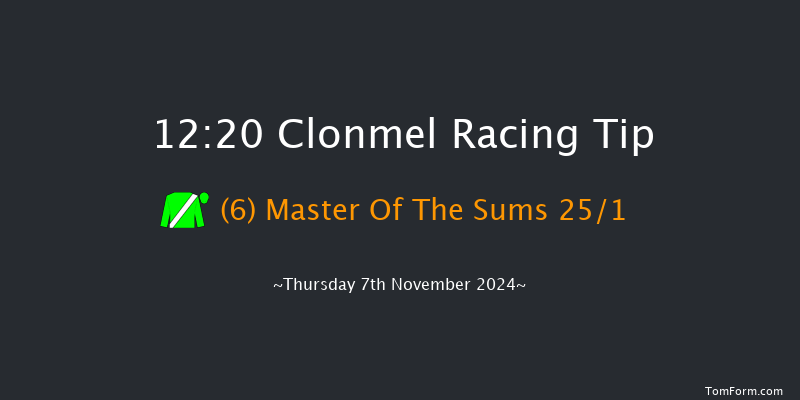 Clonmel  12:20 Maiden Hurdle 19f Thu 24th Oct 2024