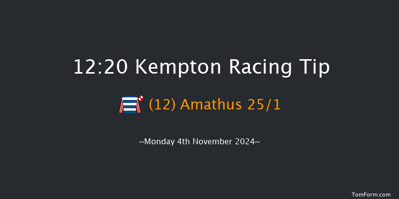Kempton  12:20 Handicap (Class 6) 8f Wed 30th Oct 2024