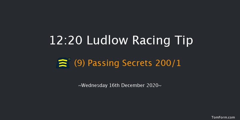 Tanners Wines 'National Hunt' Novices' Hurdle (GBB Race) Ludlow 12:20 Maiden Hurdle (Class 4) 16f Wed 2nd Dec 2020