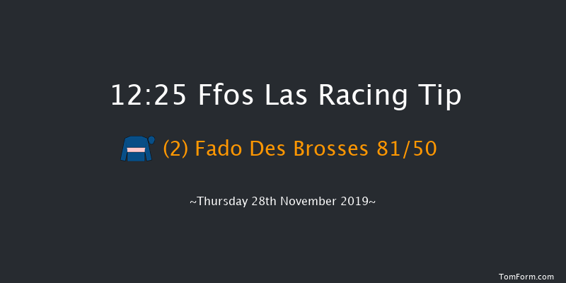 Ffos Las 12:25 Maiden Hurdle (Class 4) 20f Fri 22nd Nov 2019