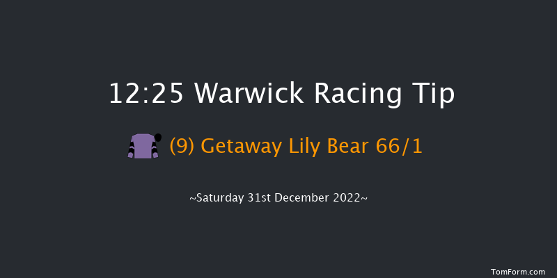 Warwick 12:25 Maiden Hurdle (Class 4) 21f Thu 8th Dec 2022