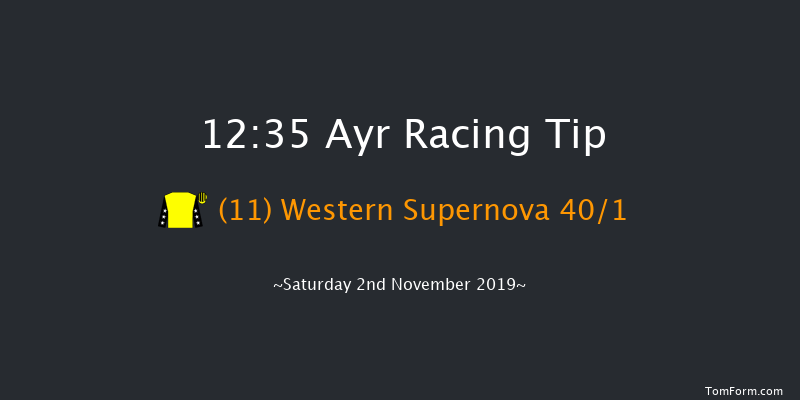 Ayr 12:35 Maiden Hurdle (Class 5) 16f Mon 28th Oct 2019