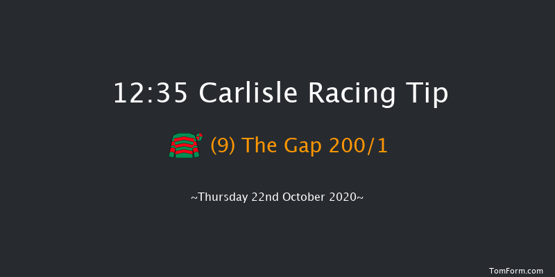 Every Race Live On Racing TV Novices' Hurdle (GBB Race) (Div 1) Carlisle 12:35 Novices Hurdle (Class 4) 20f Thu 15th Oct 2020