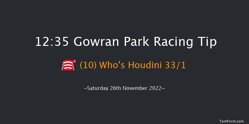 Gowran Park 12:35 Maiden Chase 20f Tue 18th Oct 2022
